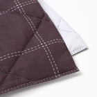 Покрывало евро макси LoveLife Cage: graphite, 240×210±5 см, микрофайбер - Фото 3