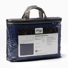 Покрывало евро LoveLife Cage: dark blue, 200×210±5 см, микрофайбер - Фото 5