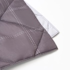 Покрывало евро макси LoveLife Cage: grey, 240×210±5 см, микрофайбер - Фото 3