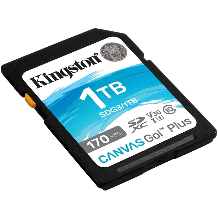 Карта памяти SDXC 1TB Kingston SDG3/1TB Canvas Go! Plus w/o adapter - фото 51685089