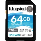 Карта памяти SDXC 64GB Kingston SDG3/64GB Canvas Go! Plus w/o adapter - фото 51685091