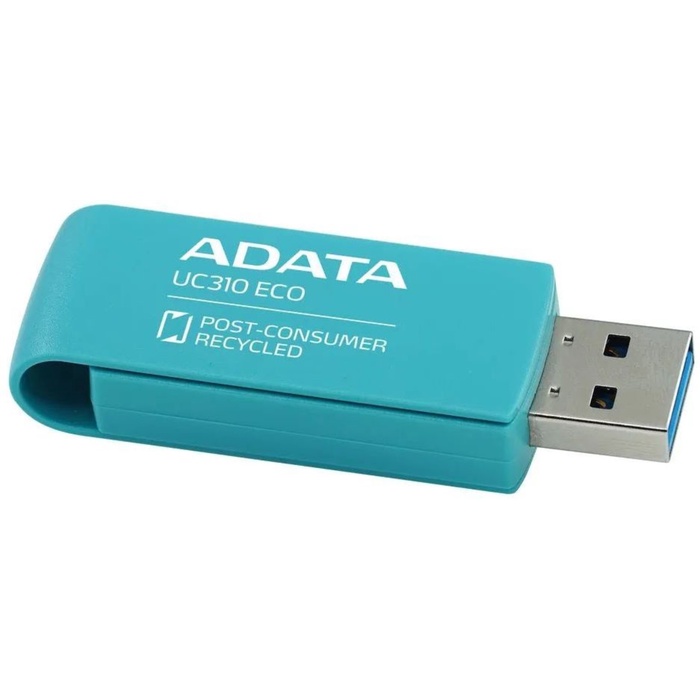 Флешка A-Data 64GB UC310E UC310E-64G-RGN USB3.2 зеленый - фото 51685105