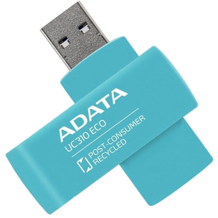 Флешка A-Data 64GB UC310E UC310E-64G-RGN USB3.2 зеленый - фото 51685106