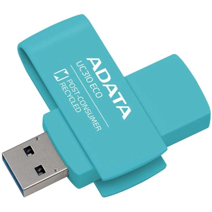 Флешка A-Data 64GB UC310E UC310E-64G-RGN USB3.2 зеленый - фото 51685107