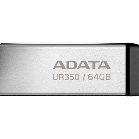 Флешка A-Data 64GB UR350 UR350-64G-RSR/BK USB3.2 серебристый/черный