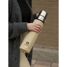 Термос "Арктика", 101, 750 мл, d-5.1 см, с чехлом, 24 ч, h-28.8 см, d-8.1 см, хром - фото 27359594