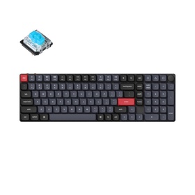 Беспроводная механическая клавиатура QMK Keychron K17 Pro, 103 клавиши, Knob, Hot-Swap, Gat   108244