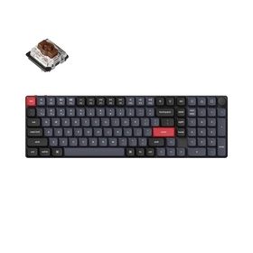 Беспроводная механическая клавиатура QMK Keychron K17 Pro, 103 клавиши, Knob, Hot-Swap, Gat   108244