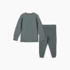 Комплект детский (джемпер, брюки) MINAKU, рост 86-92 см, хаки - Фото 14