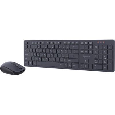 Комплект клавиатура и мышь Smartbuy ONE 240262AG, беспровод, мембран, 1600 dpi, USB, черный