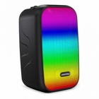 Портативная колонка Smartbuy BLOOM 3, 5 Вт, 500мАч, BT, USB, MP3, FM, RGB, черная - фото 322170989