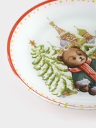 Тарелка новогодняя Доляна «Московский мишка», d=19 см, стекло - Фото 4