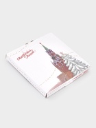 Тарелка новогодняя Доляна «Московский мишка», d=19 см, стекло - фото 7095401
