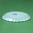 Блюдо сервировочное Доляна «Змей», d=19 см, стекло, чёрное - Фото 3