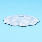 Тарелка новогодняя десертная Доляна «Пряничный парень», d=20.5 см, стекло - Фото 3