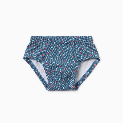 Трусы плавки для мальчика, МИКС, размер 26, кулирная гладь