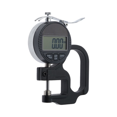 Толщиномер электронный ТУНДРА, металлический, диапазон 0-12.7 мм, точность 0.01 мм