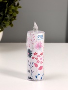 Светодиодная свеча, ночник LED RISALUX «Ты прекрасна», 3×LR1130, 3.8×3.8×12 см - Фото 9