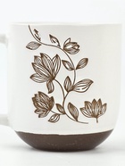 Кружка чайная керамическая «Цветочная поляна», 400 мл, ручная работа - Фото 3