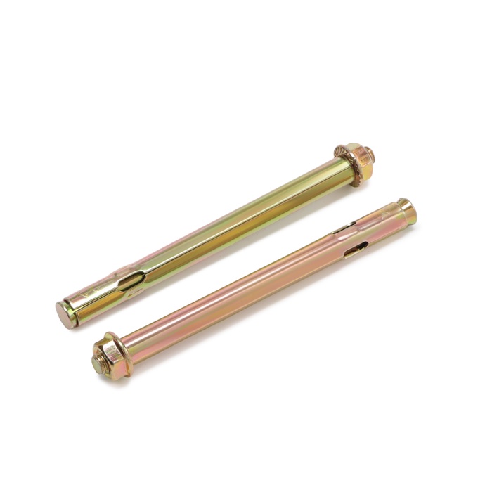 Анкерный болт ТУНДРА, с гайкой, оцинкованный, 8×100 мм, 125 шт. - Фото 1