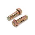 Анкерный болт ТУНДРА, с гайкой, оцинкованный, 10×40 мм, 120 шт. - Фото 1