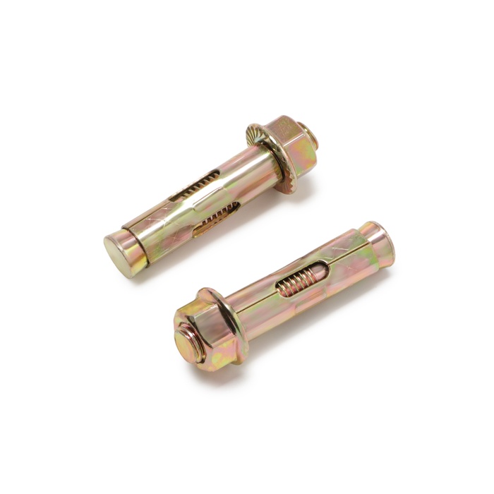 Анкерный болт ТУНДРА, с гайкой, оцинкованный, 12×60 мм, 80 шт. - Фото 1