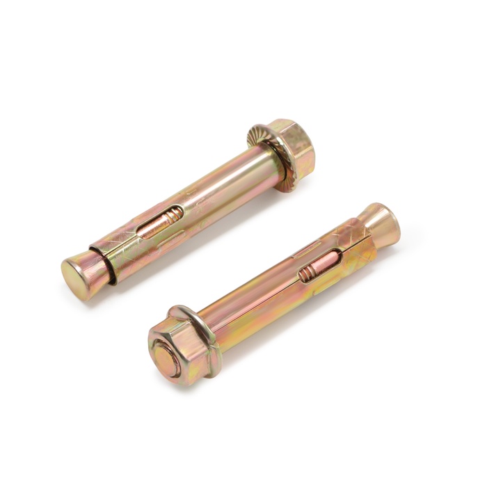 Анкерный болт ТУНДРА, с гайкой, оцинкованный, 12×75 мм, 70 шт. - Фото 1