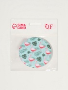 Зеркало складное «Фламинго», d=7.5 см, зелёное (комплект 2 шт) - фото 34717333