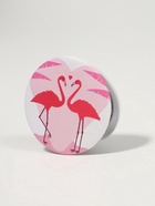 Зеркало складное «Фламинго», d=7.5 см, розовое - Фото 3