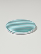 Зеркало складное «Полосы», d = 7,5 см, цвет бирюзовый - Фото 5