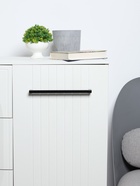 Ручка-скоба CAPPIO SQUARE RSC008, нержавеющая сталь, м/о 256 мм, цвет черный 10629517