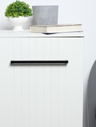 Ручка-скоба CAPPIO SQUARE RSC008, нержавеющая сталь, м/о 256 мм, цвет черный 10629517