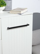 Ручка-скоба CAPPIO SQUARE RSC008, нержавеющая сталь, м/о 256 мм, цвет черный 10629517