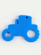 Прорезыватель силиконовый для зубов «Трактор», от 0 мес., синий - Фото 4