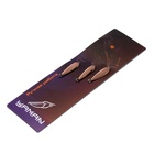 Блесна вертикальная "Яман" Листочек, размер 25 мм, 2.2 г, цвет медь (комплект 6 шт) - фото 27825852