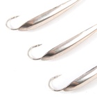 Блесна вертикальная "Яман" Лодочка малая, размер 37 мм, 4 г, цвет никель (комплект 6 шт) - фото 27825855