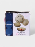 УЦЕНКА Набор столовый Luminarc Ocean Eclipse, 19 предметов, стекло, дымчатый - Фото 2