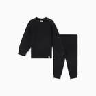 Комплект детский (джемпер, брюки) MINAKU, рост 92-98 см, чёрный - Фото 1