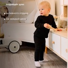 Комплект детский (джемпер, брюки) MINAKU, рост 92-98 см, чёрный - Фото 3