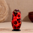 Матрёшка "Ромашка", красная, 5-кукольная, 11-12см - фото 26396218