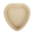 Форма для выпечки с керамическим покрытием "Флёри. Рифленое сердце" 27,5х26,5х4,5 см, розовая - Фото 2