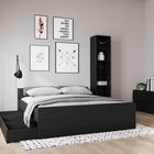 Кровать двуспальная «Орион», 200×200 см, ортопедическое основание, цвет дуб венге - Фото 4