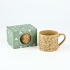 Кружка чайная керамическая «Котики», 320 мл, ручная работа - Фото 6