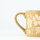Кружка чайная керамическая «Флори», 320 мл, ручная работа - Фото 4
