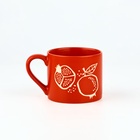 Кружка чайная керамическая «Гранат», 320 мл, ручная работа - Фото 2