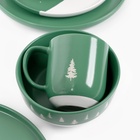 Тарелка суповая новогодняя «Зимний лес», 15×7 см, 700 мл, ручная работа 10412633 Тарелка суповая новогодняя «Зимний лес», 15×7 см, 700 мл, ручная работа 10412633