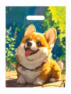 Подарочный набор пакетов «В мире животных» 30×40 см, 50 мкм набор 5 шт. - фото 41506665