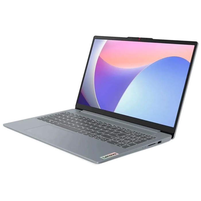 Ноутбук 15.6" IPS FHD LENOVO IdeaPad Slim 3 (82XM00CJRK) grey - фото 51689971