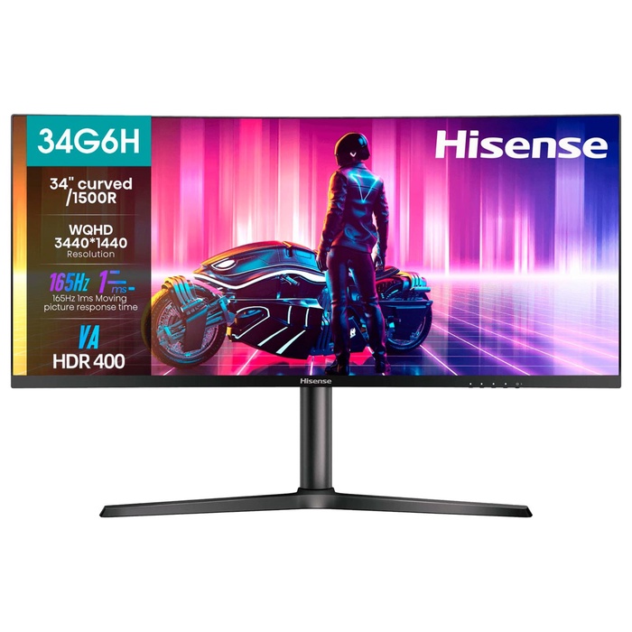 Монитор Hisense 34G6H черный - фото 51690086