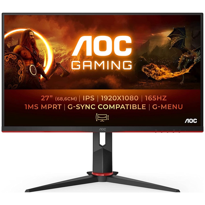 Монитор AOC 27G2SPU Black-Red - фото 51690096